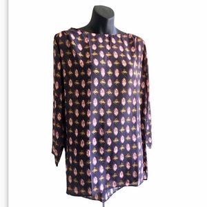 NWT The Limited Summer Top. Grey/Red. Size XL